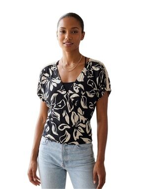 Fifi Collection Light Spun Rayon Sweater Blouse
